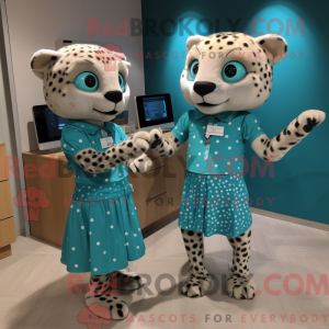 Mascot karakter van een...