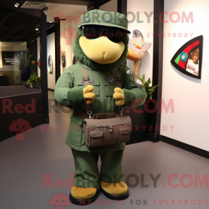 Mascottekarakter van een...