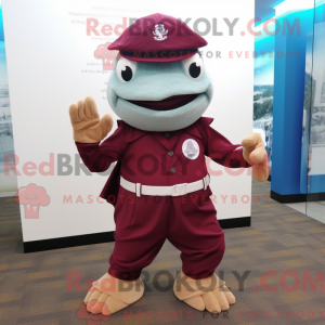 Mascottefiguur van een...