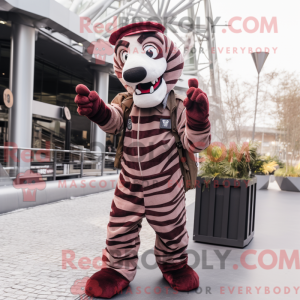 Mascot karakter van een...