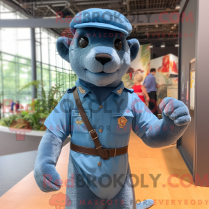 Mascot karakter van een...
