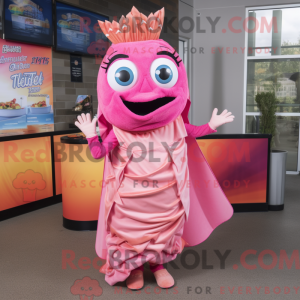 Mascot karakter van een...