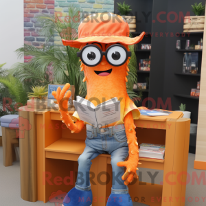 Mascot karakter van een...