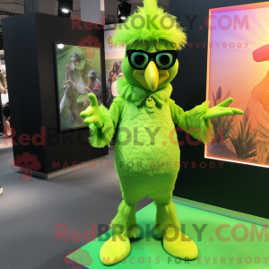 Mascot character of a Lime...