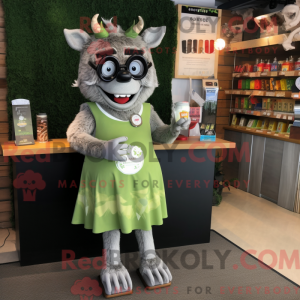 Mascot karakter van een...