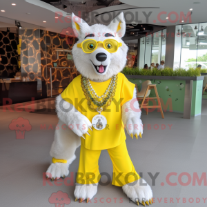 Mascot karakter van een...