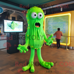 Mascot karakter van een...