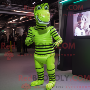 Mascot character of a Lime...