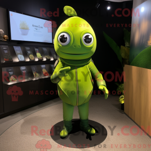 Mascot character of a Olive...