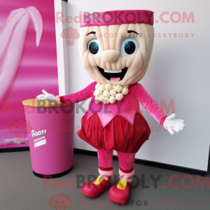 Mascottekarakter van een...