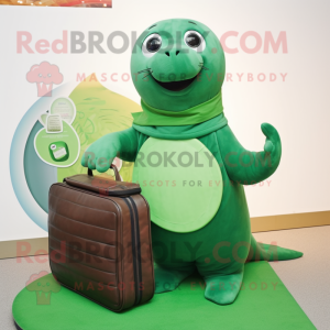 Green Seal maskot kostume...