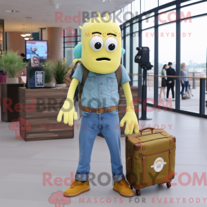 Mascottekarakter van een...