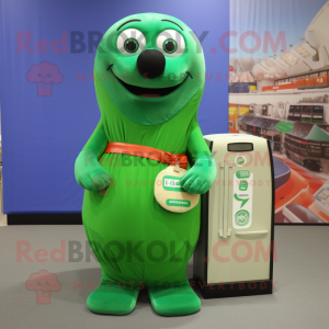 Green Seal maskot kostume...