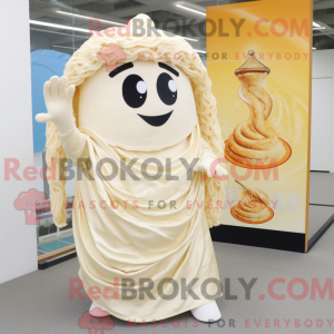 Mascot character of a Cream...