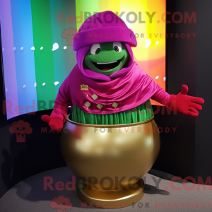 Postava maskota Magenta Pot...