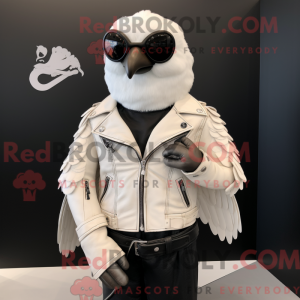 Maskotfigur av en Cream...