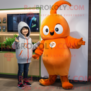 Mascot karakter van een...