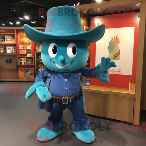 Mascot karakter van een...