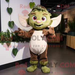 Maskot karakter af en...