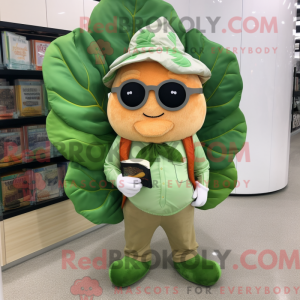 Mascot character of a Peach...
