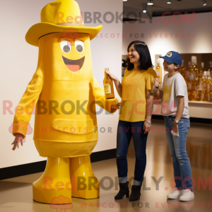 Mascot character of a Gold...