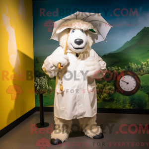 Mascottekarakter van een...