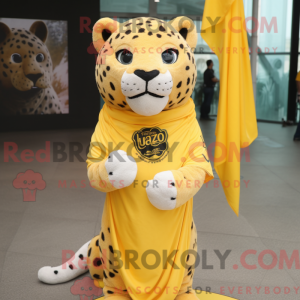 Mascot character of a...
