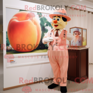 Mascottefiguur van een...