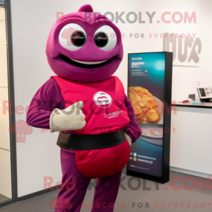 Mascot character of a...