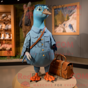 Mascot karakter van een...