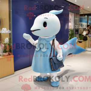 Mascot karakter van een...