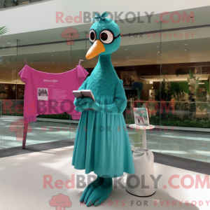 Postava maskota Teal...