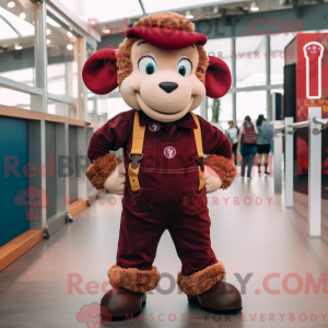 Mascot character of a...