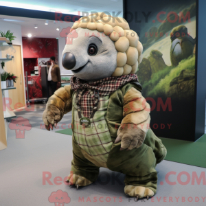 Mascot karakter van een...