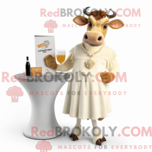 Mascottefiguur van een...