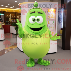 Mascot character of a Lime...
