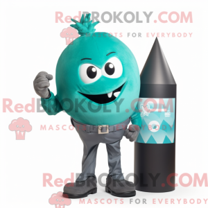 Postava maskota Teal...