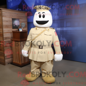 Mascot character of a Cream...