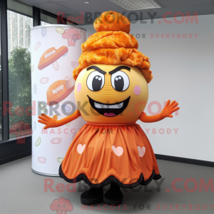Postava maskota Orange...