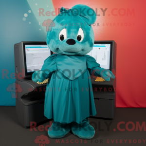 Postava maskota Teal...