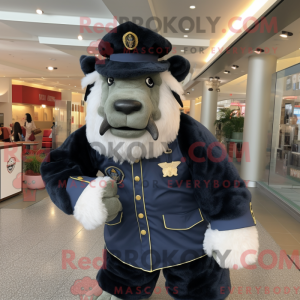 Maskotfigur af en...