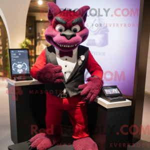 Personnage mascotte d une...