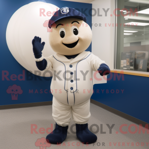 Mascot character of a Navy...