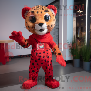 Mascot character of a Red...