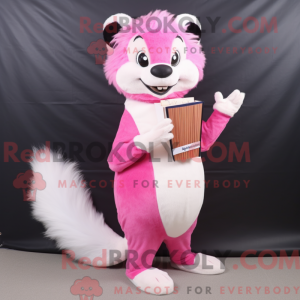 Mascot karakter van een...