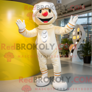 Mascottefiguur van een...