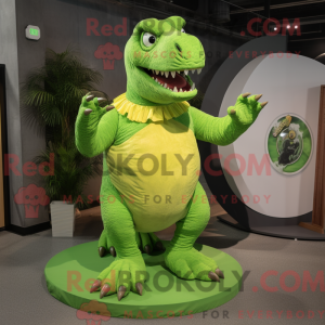 Mascot karakter van een...