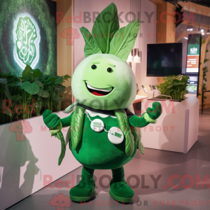 Máscara de rosto verde com...