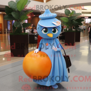 Mascot karakter van een...