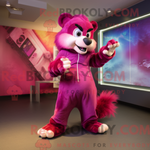 Mascot character of a...